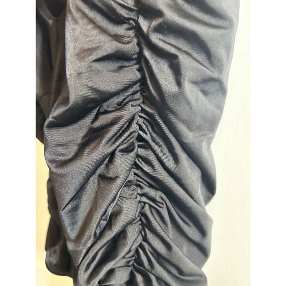 Women's We Are Hah Swimsuit M Black wrap and ruched - Picture 5 of 12